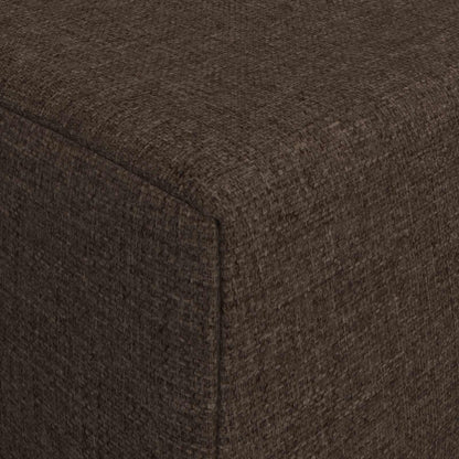 Skládací Pohovka Postel Taupe 200 X 70 X 15 Cm Textil