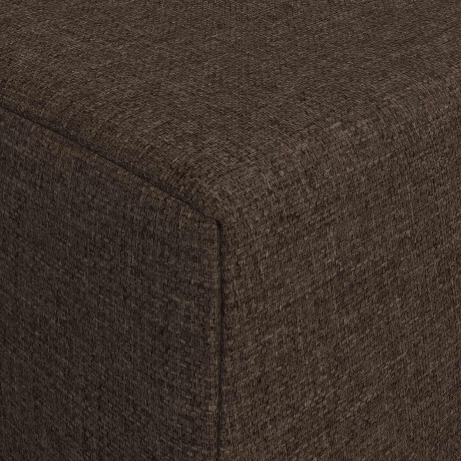 Skládací Pohovka Postel Taupe 200 X 70 X 10 Cm Textil