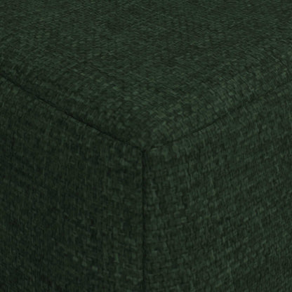 Skládací Pohovka Postel Tmavě Zelená 120 X 60 X 49 Cm Textil
