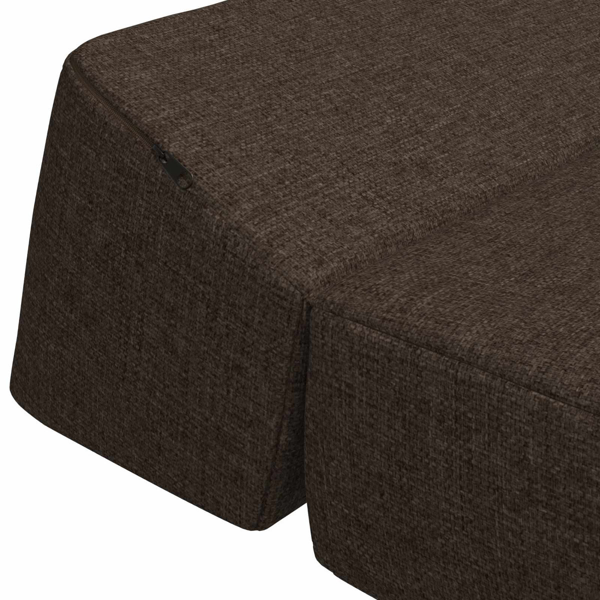 Skládací Pohovka Postel Taupe 120 X 60 X 49 Cm Textil