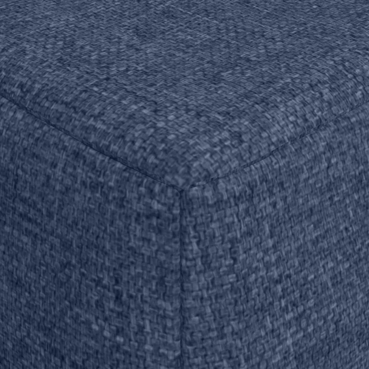 Skládací Pohovka Postel Modrá 120 X 60 X 49 Cm Textil