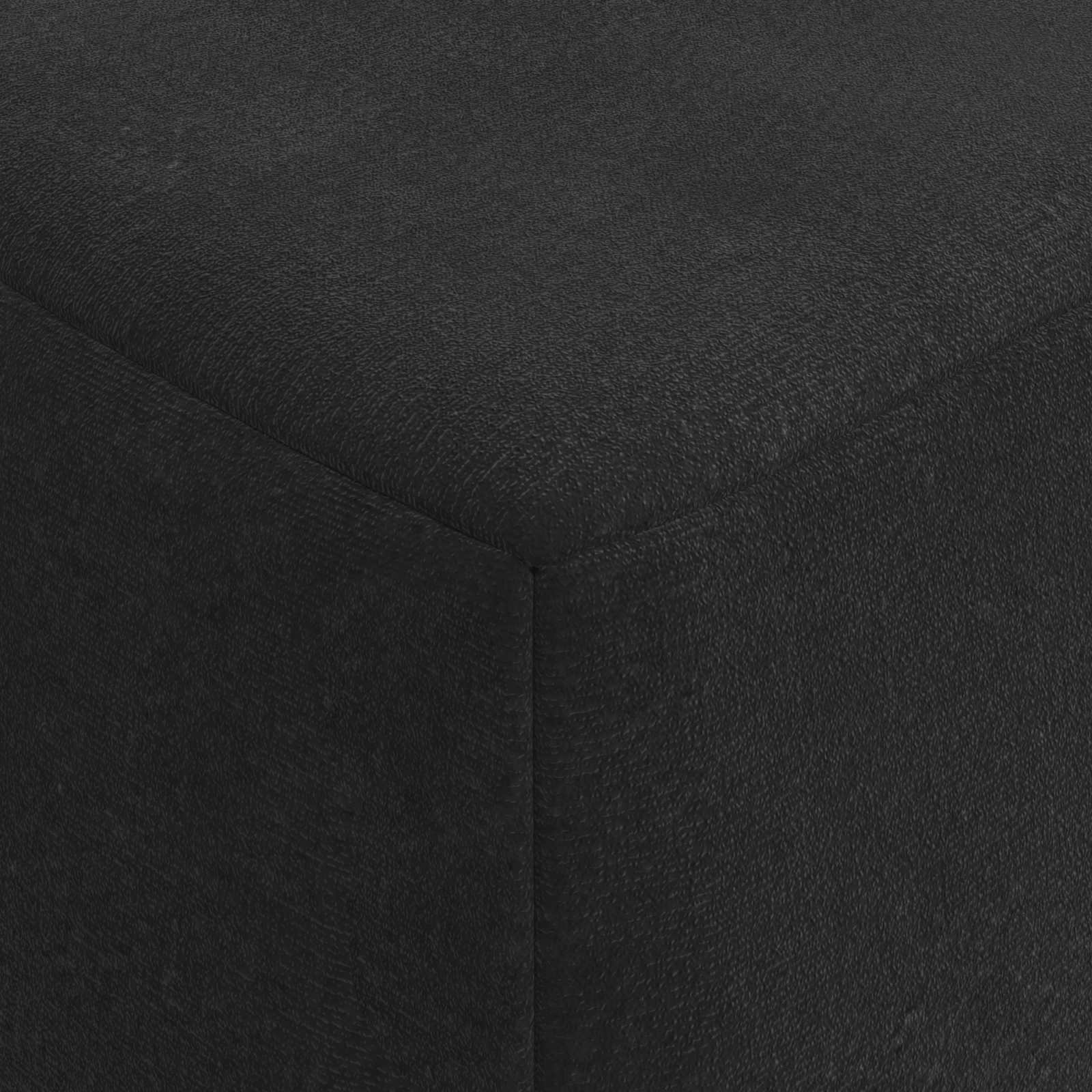 Skládací Pohovka Postel Černá 120 X 60 X 49 Cm Textil