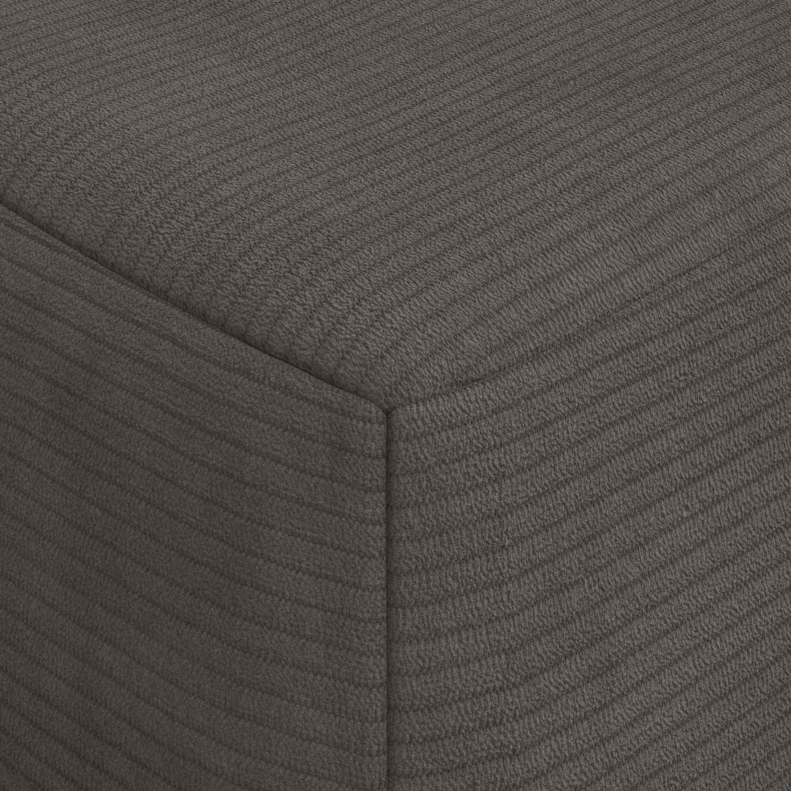 Skládací Pohovka Postel Tmavě Šedá 120 X 60 X 49 Cm Textil