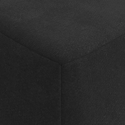 Skládací Pohovka Postel Černá 60 X 70 X 41 Cm Textil