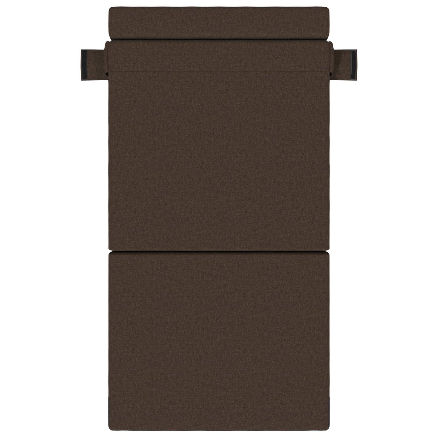 Skládací Pohovka Postel Taupe 70 X 72 X 60 Cm Textil