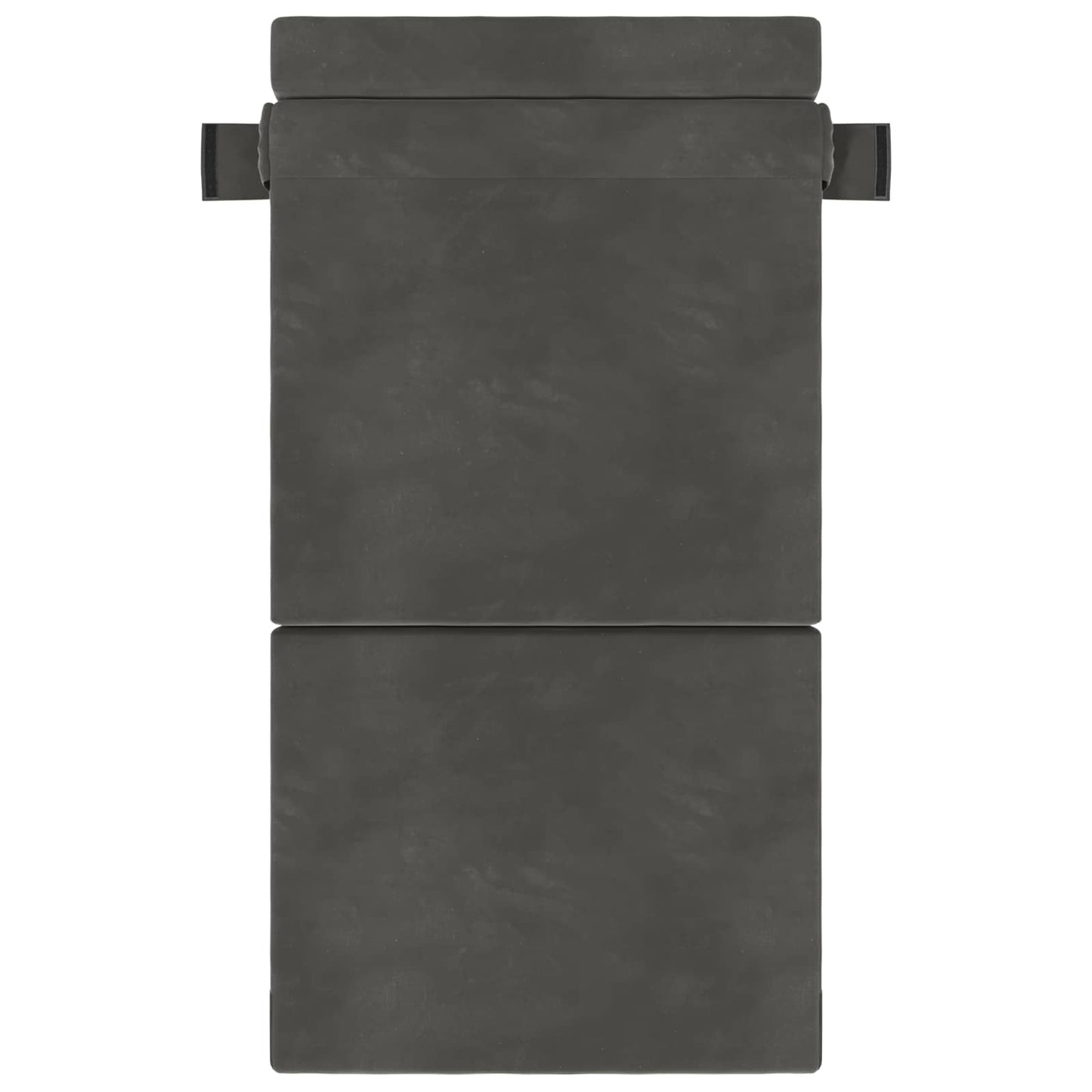 Skládací Pohovka Postel Tmavě Šedá 70 X 72 X 60 Cm Textil