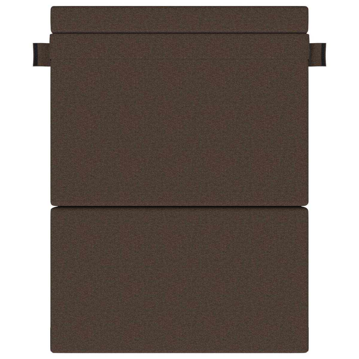 Skládací Pohovka Postel Taupe 152 X 86,5 X 60 Cm Textil