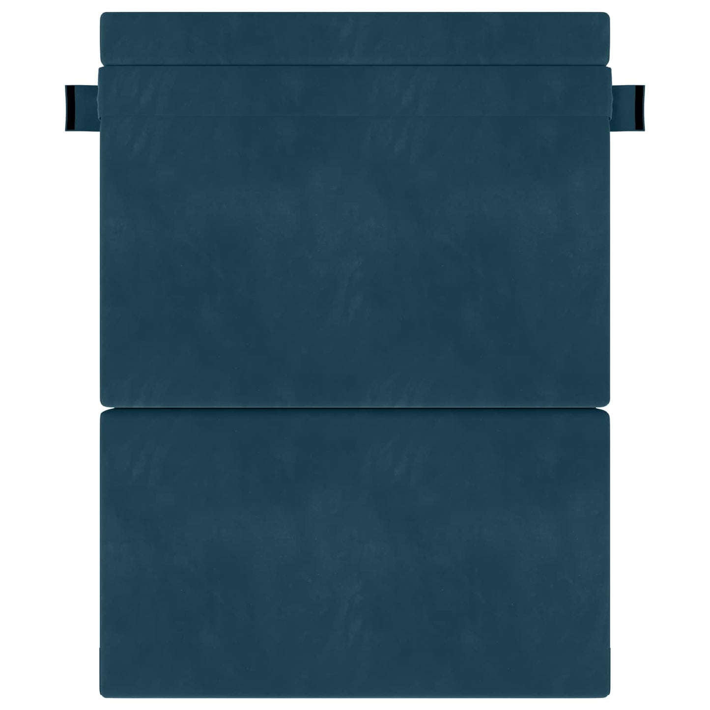Skládací Pohovka Postel Modrá 152 X 86,5 X 60 Cm Textil