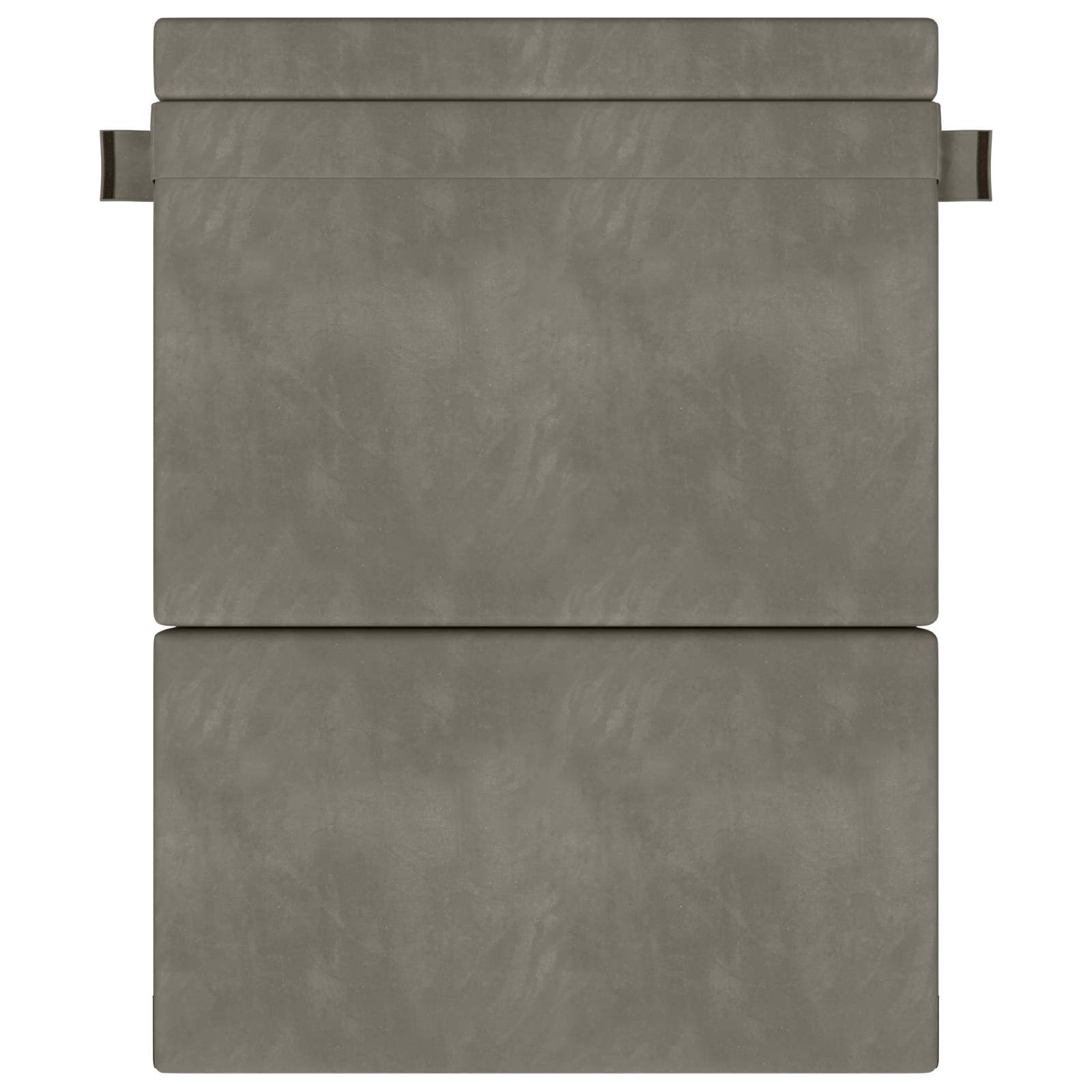 Skládací Pohovka Postel Světle Šedá 152 X 86,5 X 60 Cm Textil