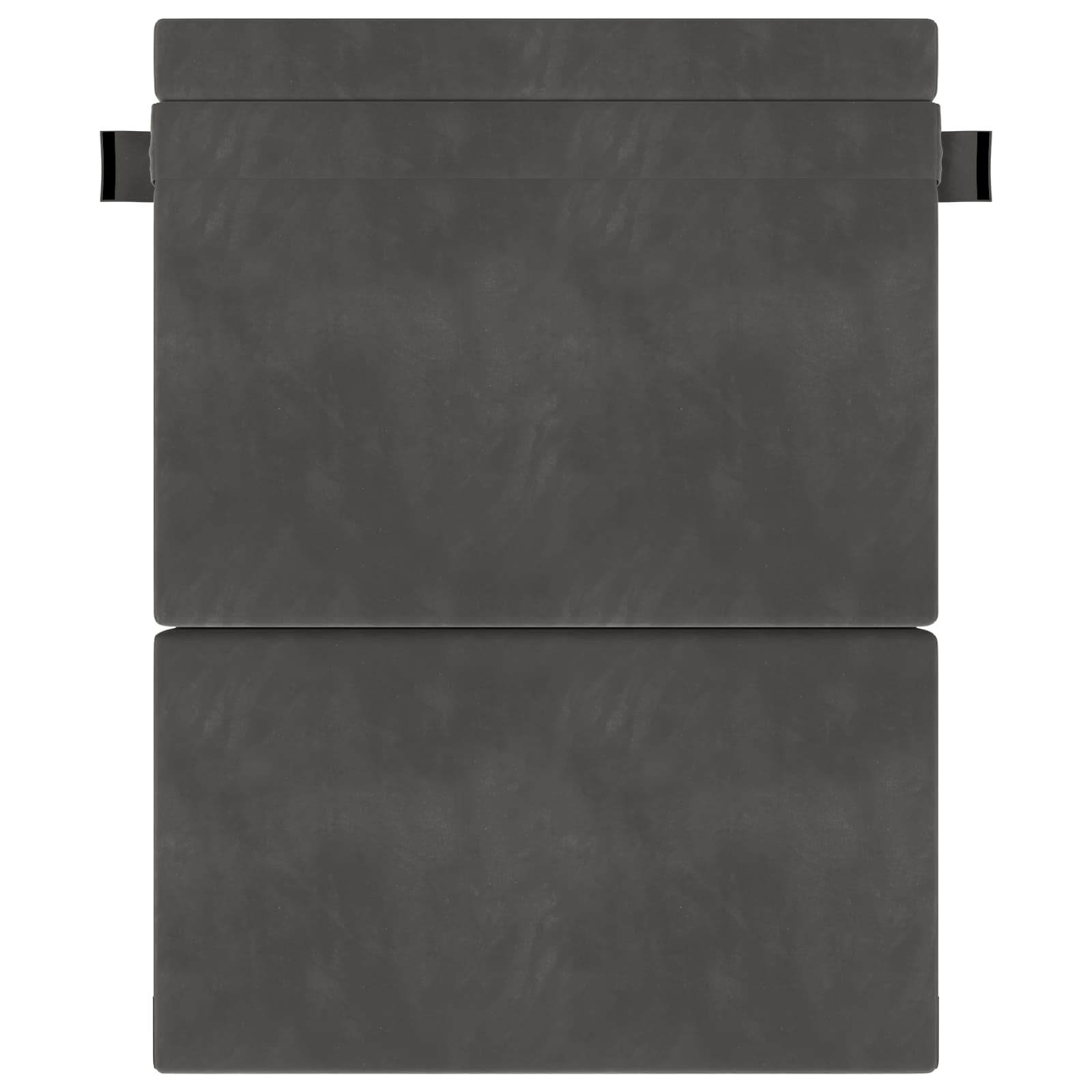 Skládací Pohovka Postel Tmavě Šedá 152 X 86,5 X 60 Cm Textil