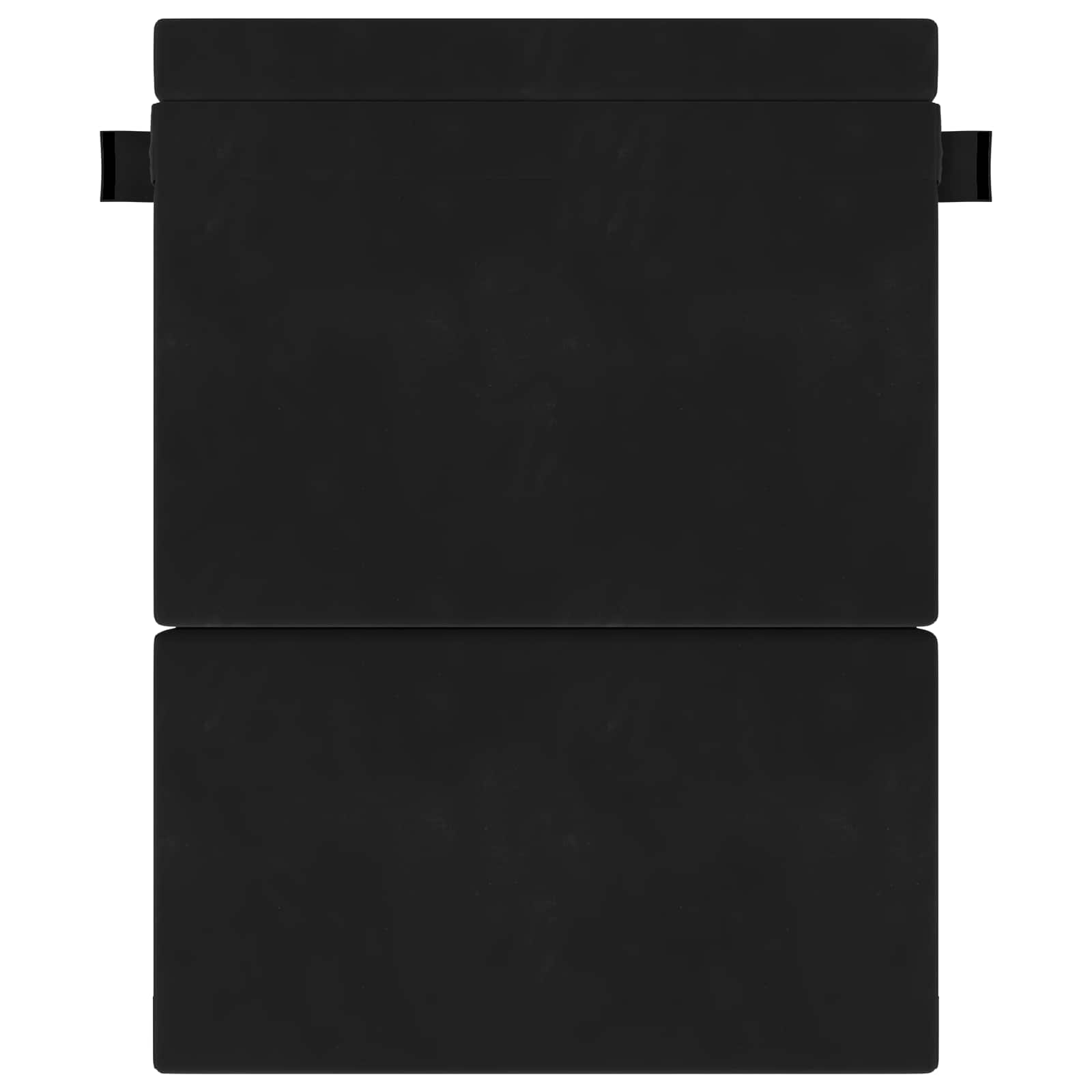 Skládací Pohovka Postel Černá 152 X 86,5 X 60 Cm Textil