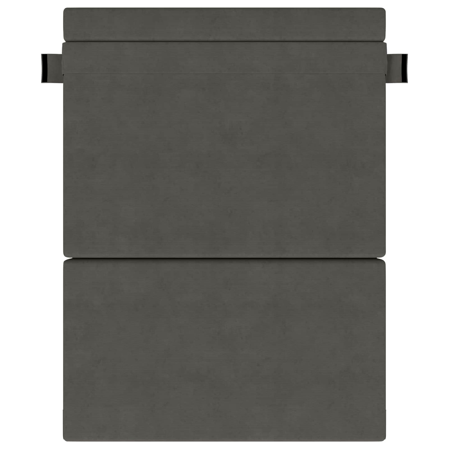 Skládací Pohovka Postel Tmavě Šedá 152 X 86,5 X 60 Cm Textil