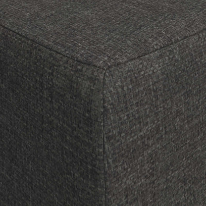 Skládací Pohovka Postel 75 X 63 X 45 Cm Tmavě Šedá
