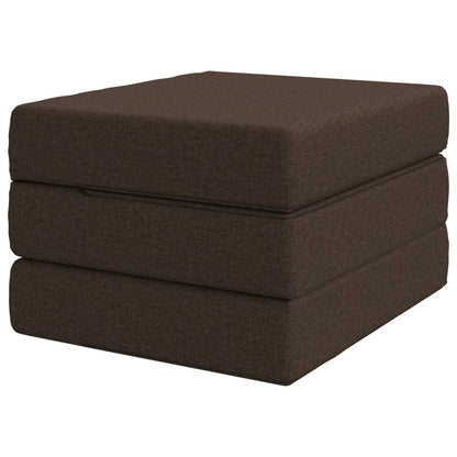 Skládací Pohovka Postel 90 X 63 X 45 Cm Taupe