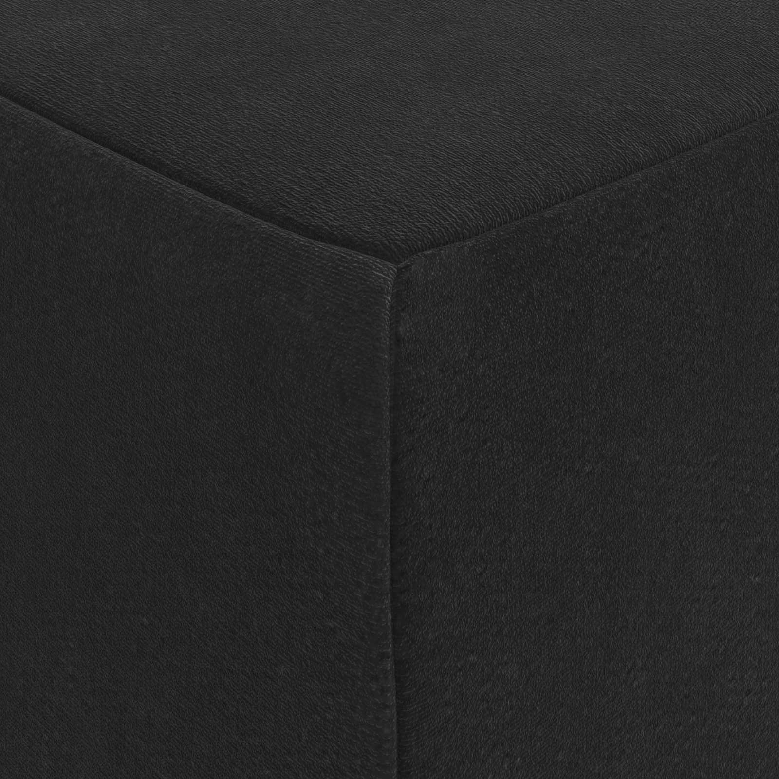 Skládací Pohovka Postel 90 X 67 X 45 Cm Černá