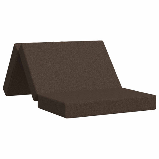 Skládací Pohovka Postel 100 X 67 X 45 Cm Taupe