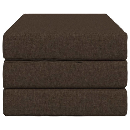 Skládací Pohovka Postel 100 X 67 X 45 Cm Taupe