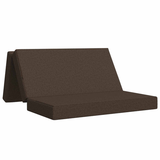 Skládací Pohovka Postel 120 X 67 X 45 Cm Taupe