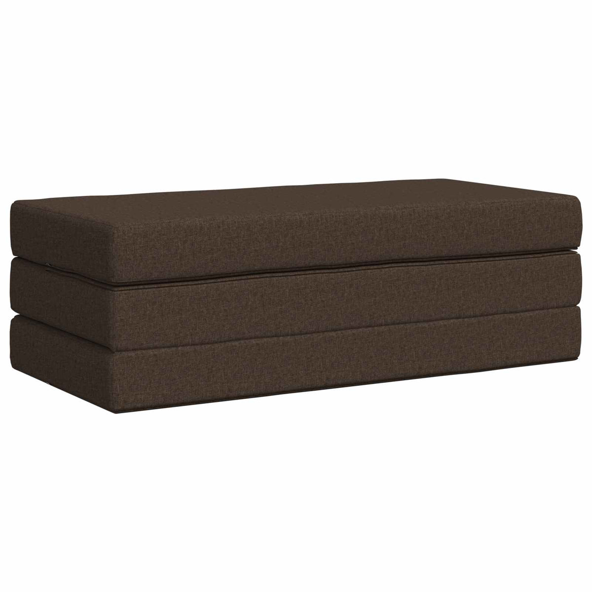 Skládací Pohovka Postel 140 X 67 X 45 Cm Taupe