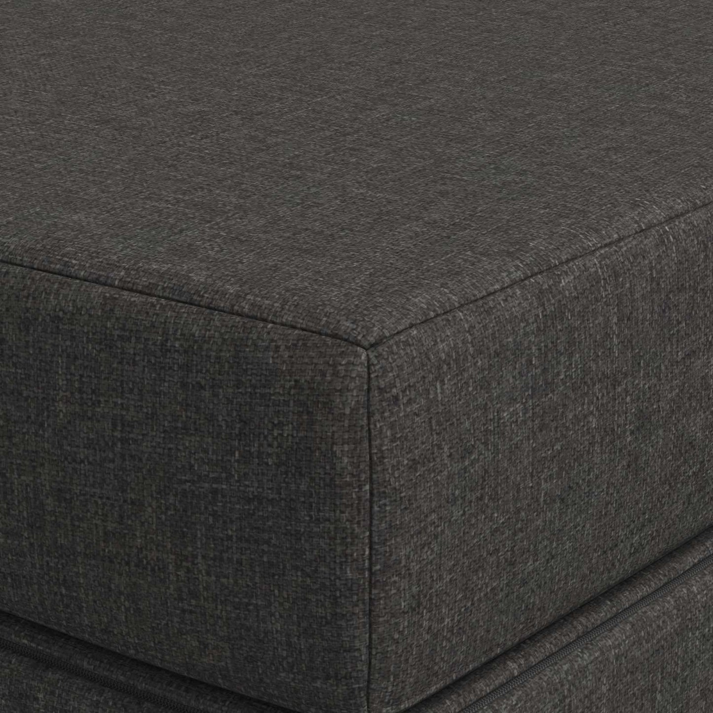 Skládací Pohovka Postel 160 X 67 X 45 Cm Tmavě Šedá