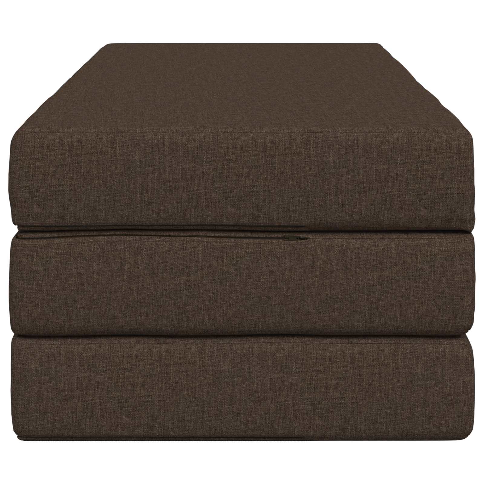 Skládací Pohovka Postel 160 X 67 X 45 Cm Taupe