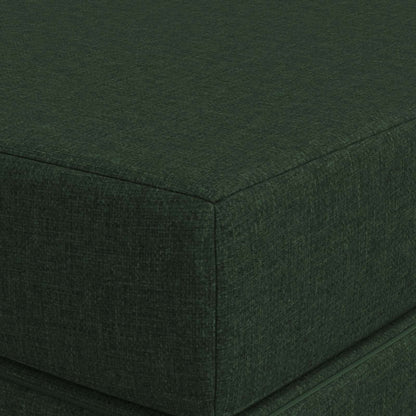 Skládací Pohovka Postel 180 X 67 X 45 Cm Tmavě Zelená