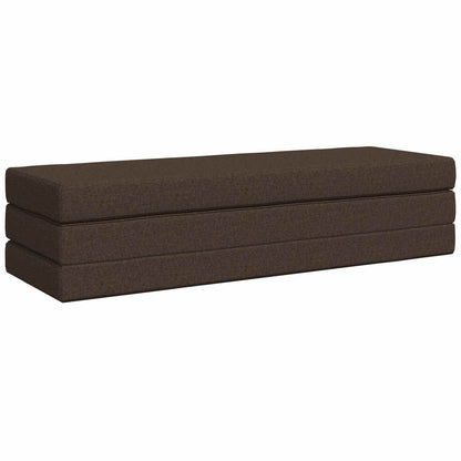 Skládací Pohovka Postel 180 X 67 X 45 Cm Taupe
