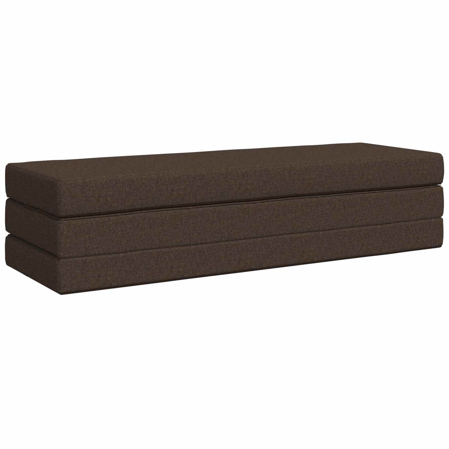 Skládací Pohovka Postel 200 X 67 X 45 Cm Taupe
