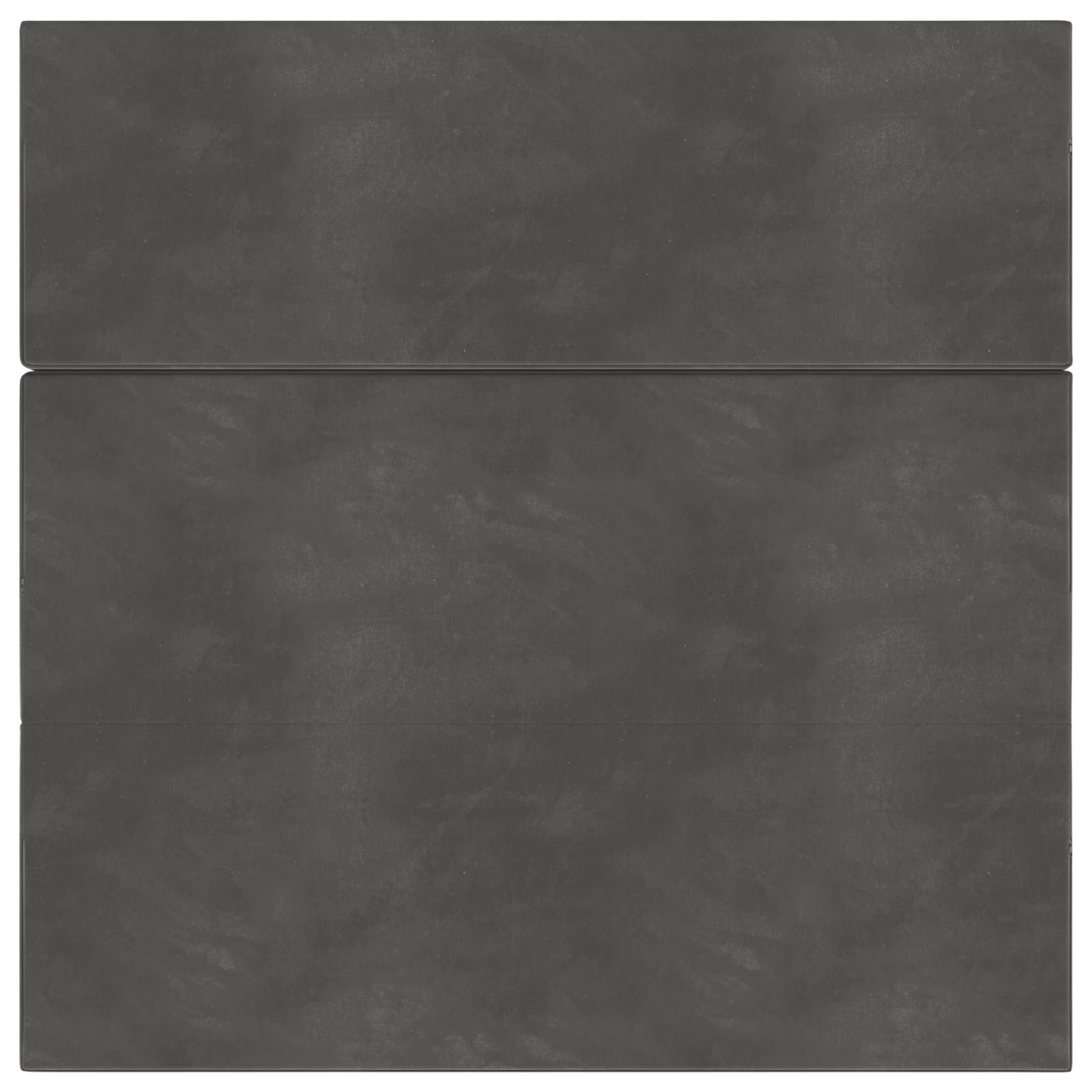 Skládací Pohovka Postel 200 X 67 X 45 Cm Tmavě Šedá