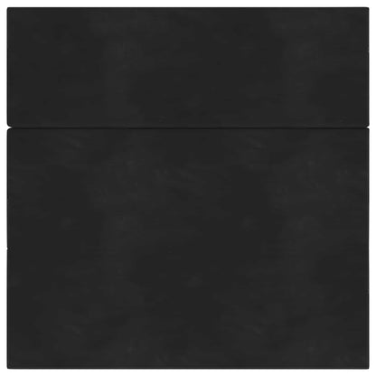 Skládací Pohovka Postel 200 X 67 X 45 Cm Černá