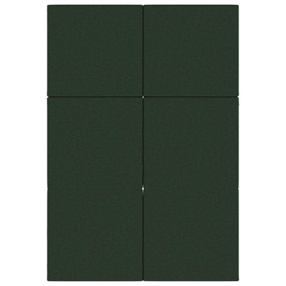 Skládací Pohovka Postel 140 X 67 X 15 Cm Tmavě Zelená