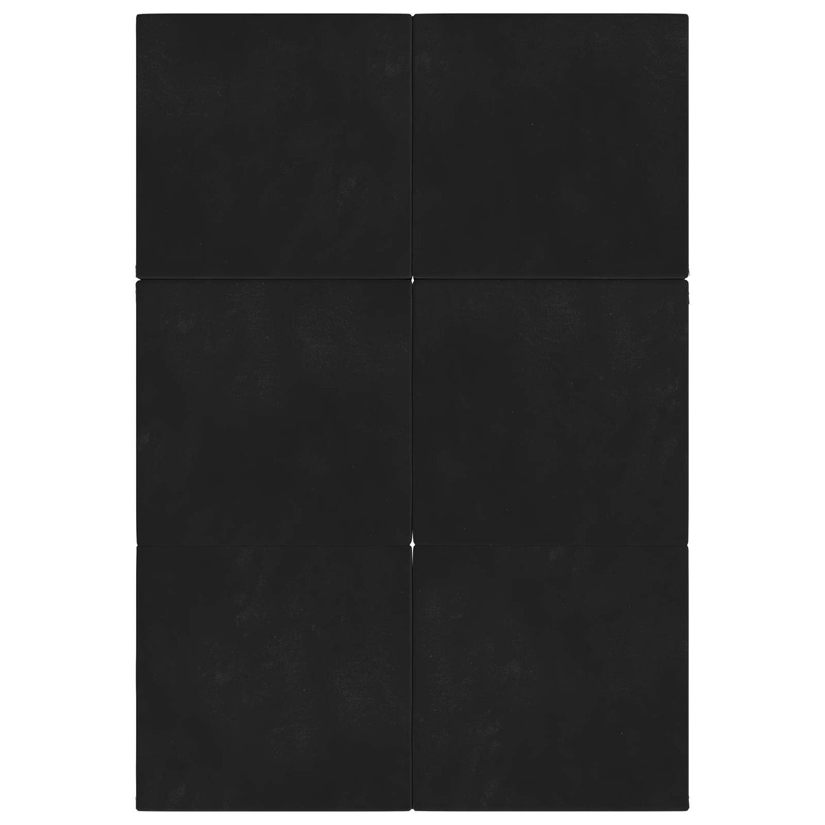 Skládací Pohovka Postel 140 X 67 X 15 Cm Černá