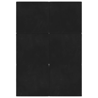 Skládací Pohovka Postel 140 X 67 X 15 Cm Černá