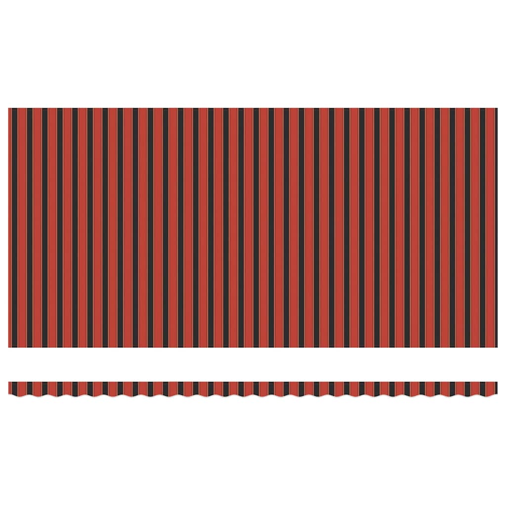 Stahovací Markýza Oranžová A Hnědá 600 × 300 Cm