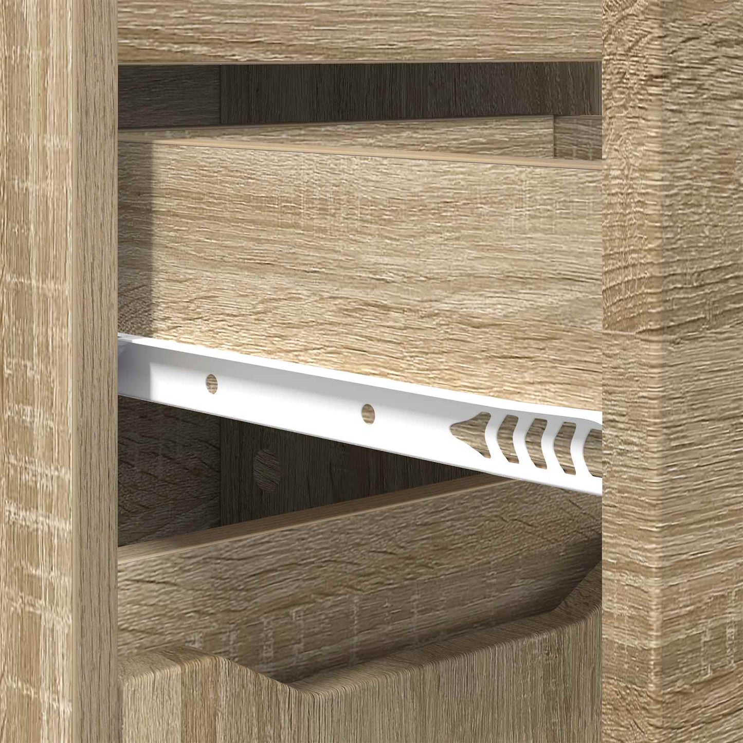 Koupelnová Skříň Sonoma Dub 30,5 X 30 X 101 Cm Kompozitní Dřevo