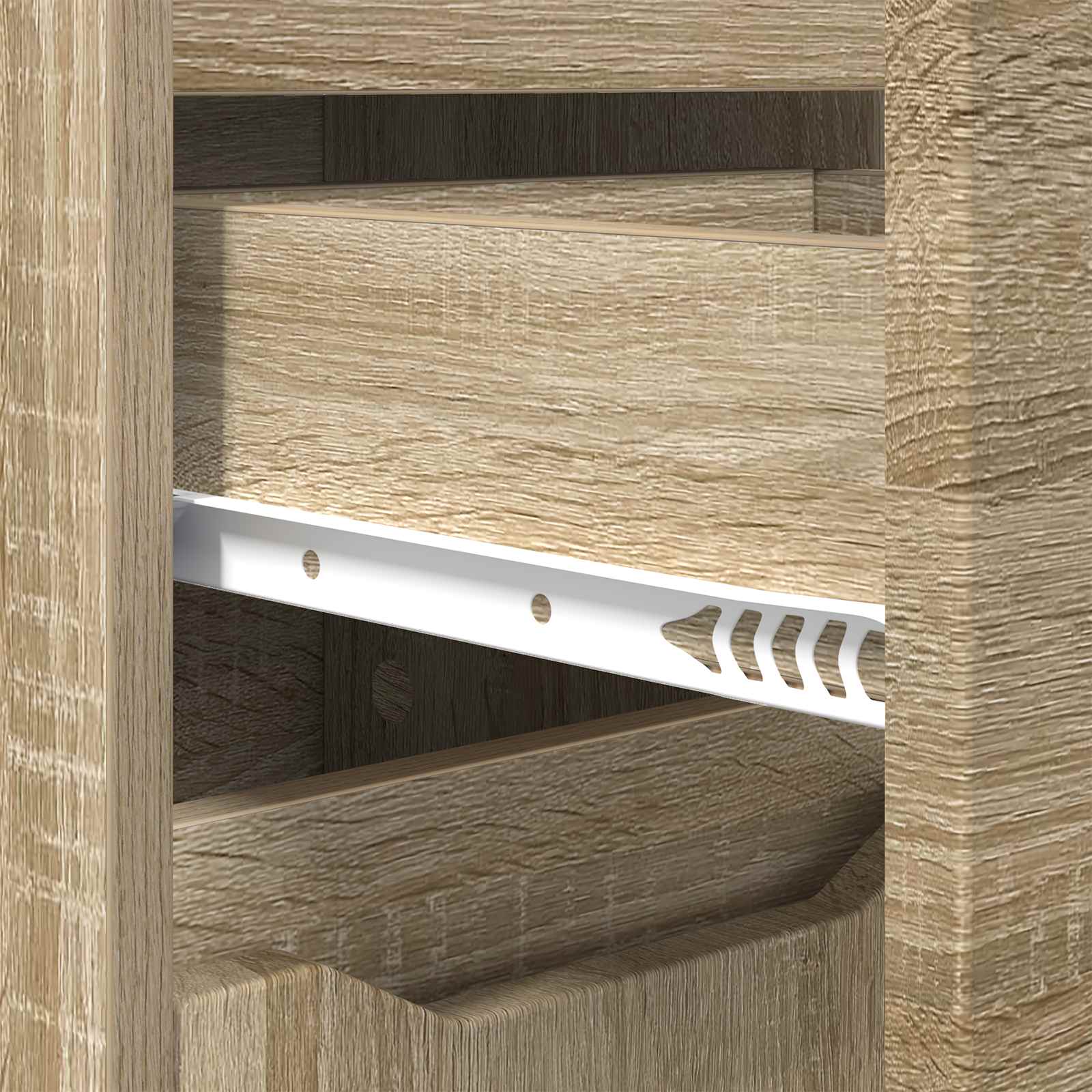 Koupelnová Skříň Sonoma Dub 30,5 X 30 X 101 Cm Kompozitní Dřevo