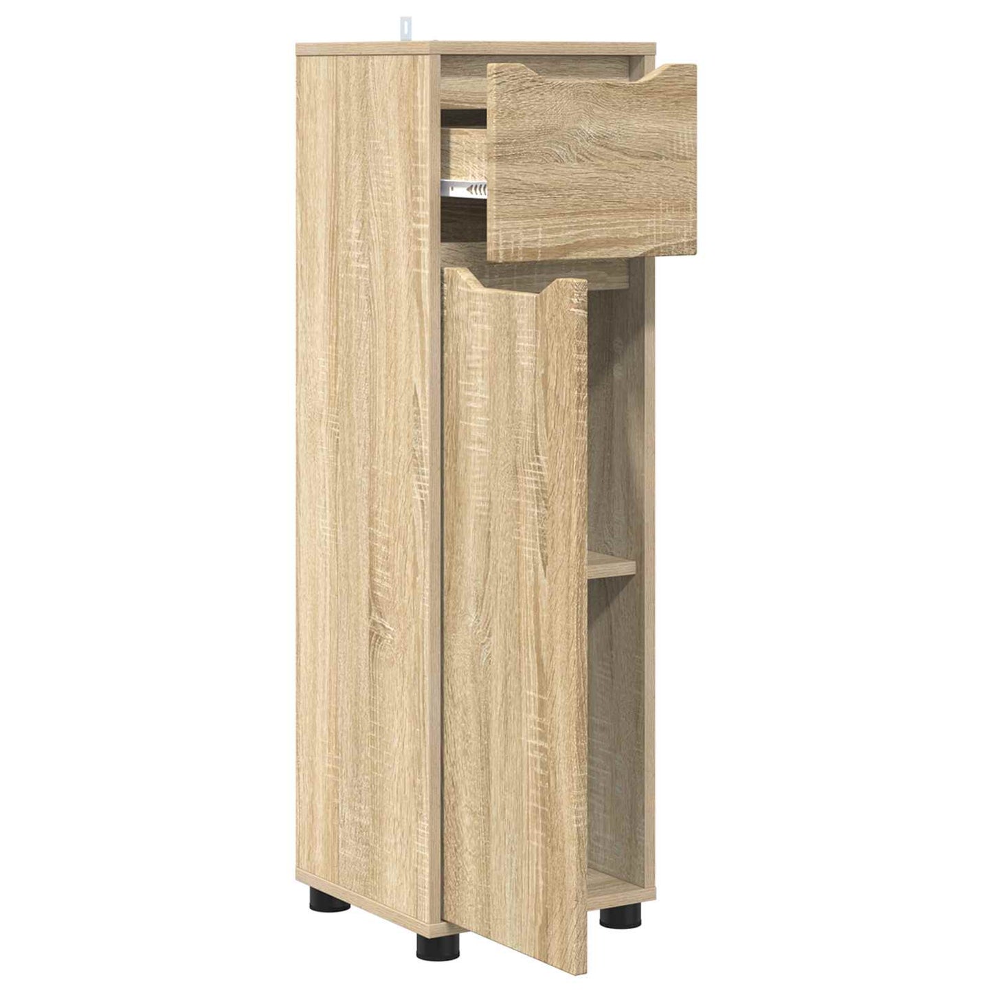 Koupelnová Skříň Sonoma Dub 30,5 X 30 X 101 Cm Kompozitní Dřevo