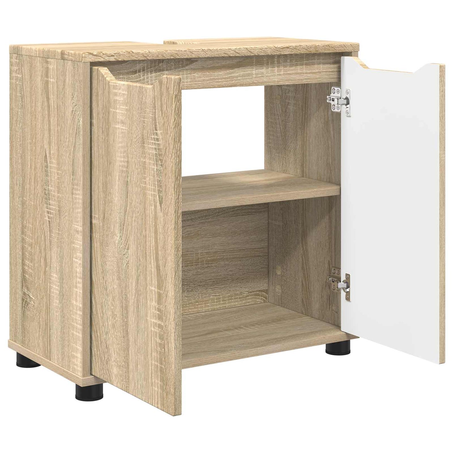 Koupelnová Skříň Pod Umyvadlo Sonoma Dub 60 X 30 X 60 Cm