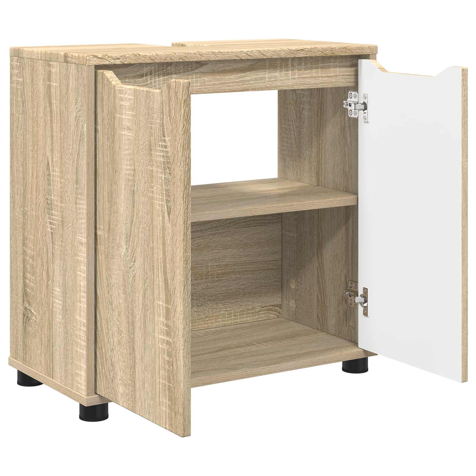 Koupelnová Skříň Pod Umyvadlo Sonoma Dub 60 X 30 X 60 Cm