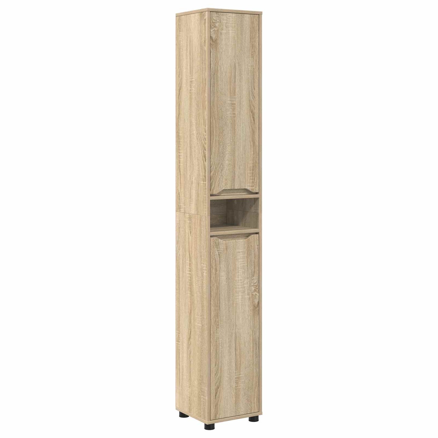 Koupelnová Skříň Sonoma Dub 30,5 X 30 X 195 Cm Kompozitní Dřevo