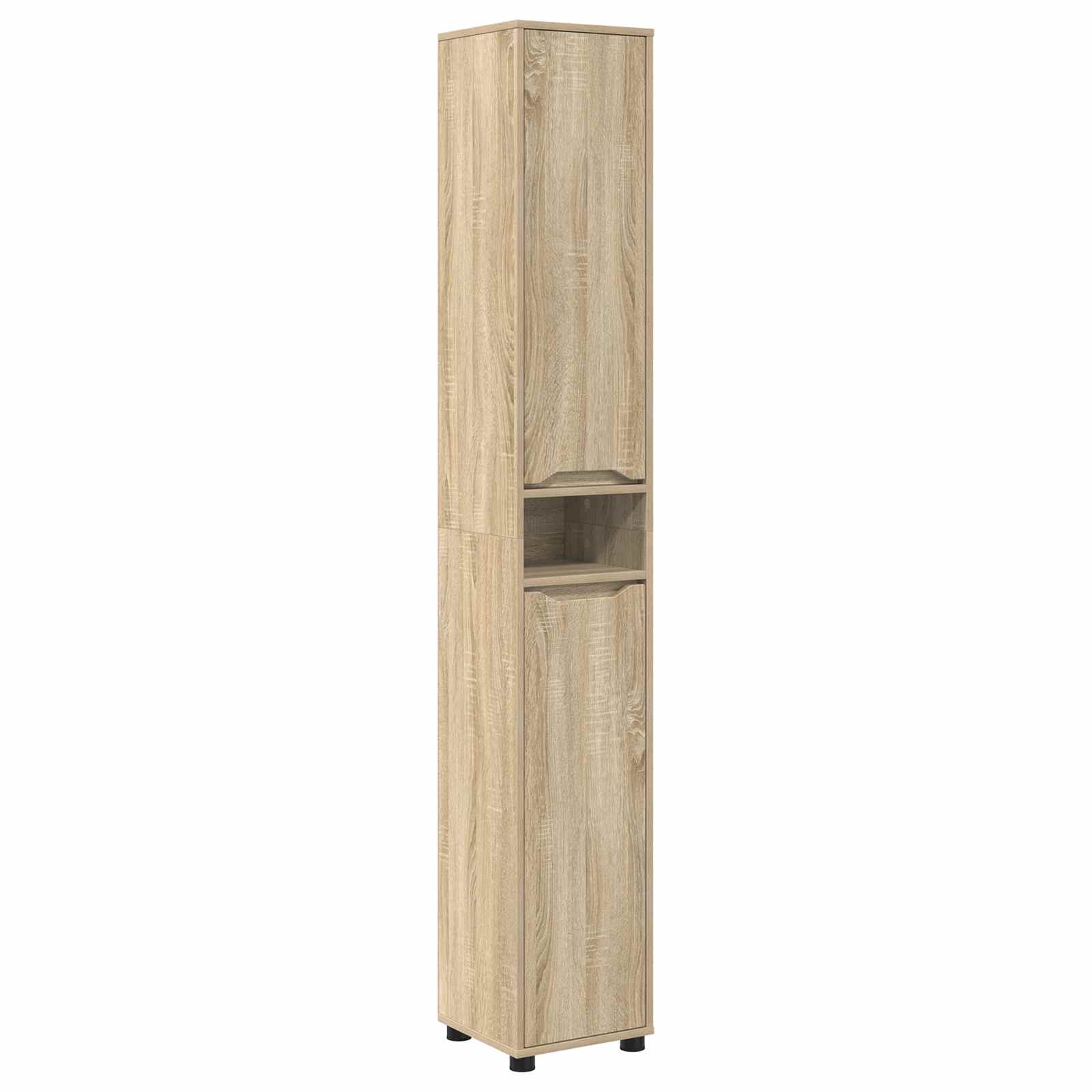 Koupelnová Skříň Sonoma Dub 30,5 X 30 X 195 Cm Kompozitní Dřevo