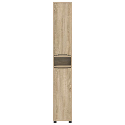 Koupelnová Skříň Sonoma Dub 30,5 X 30 X 195 Cm Kompozitní Dřevo