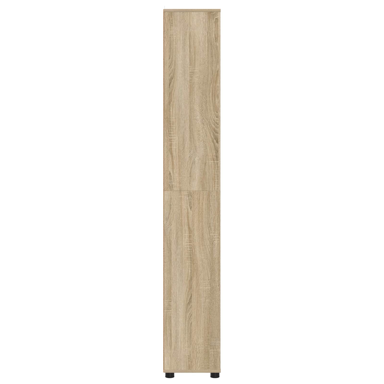 Koupelnová Skříň Sonoma Dub 30,5 X 30 X 195 Cm Kompozitní Dřevo