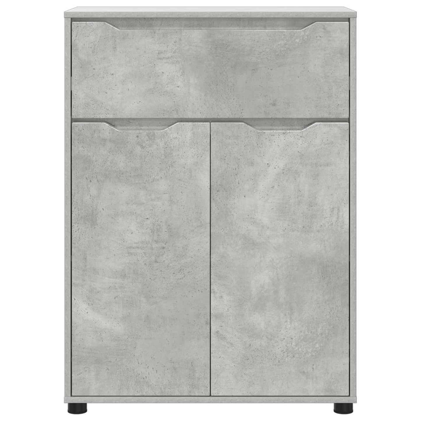 Koupelnová Skříň Betonově Šedá 72,5 X 36,5 X 100 Cm