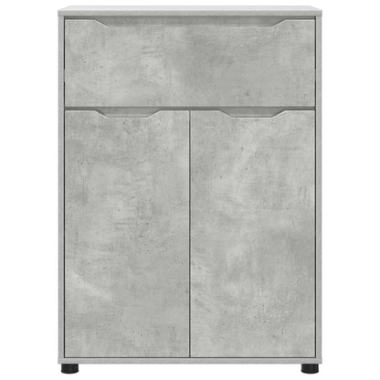 Koupelnová Skříň Betonově Šedá 72,5 X 36,5 X 100 Cm