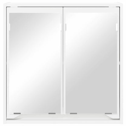 Koupelnová Zrcadlová Skříň Bílá 60 X 20 X 60 Cm