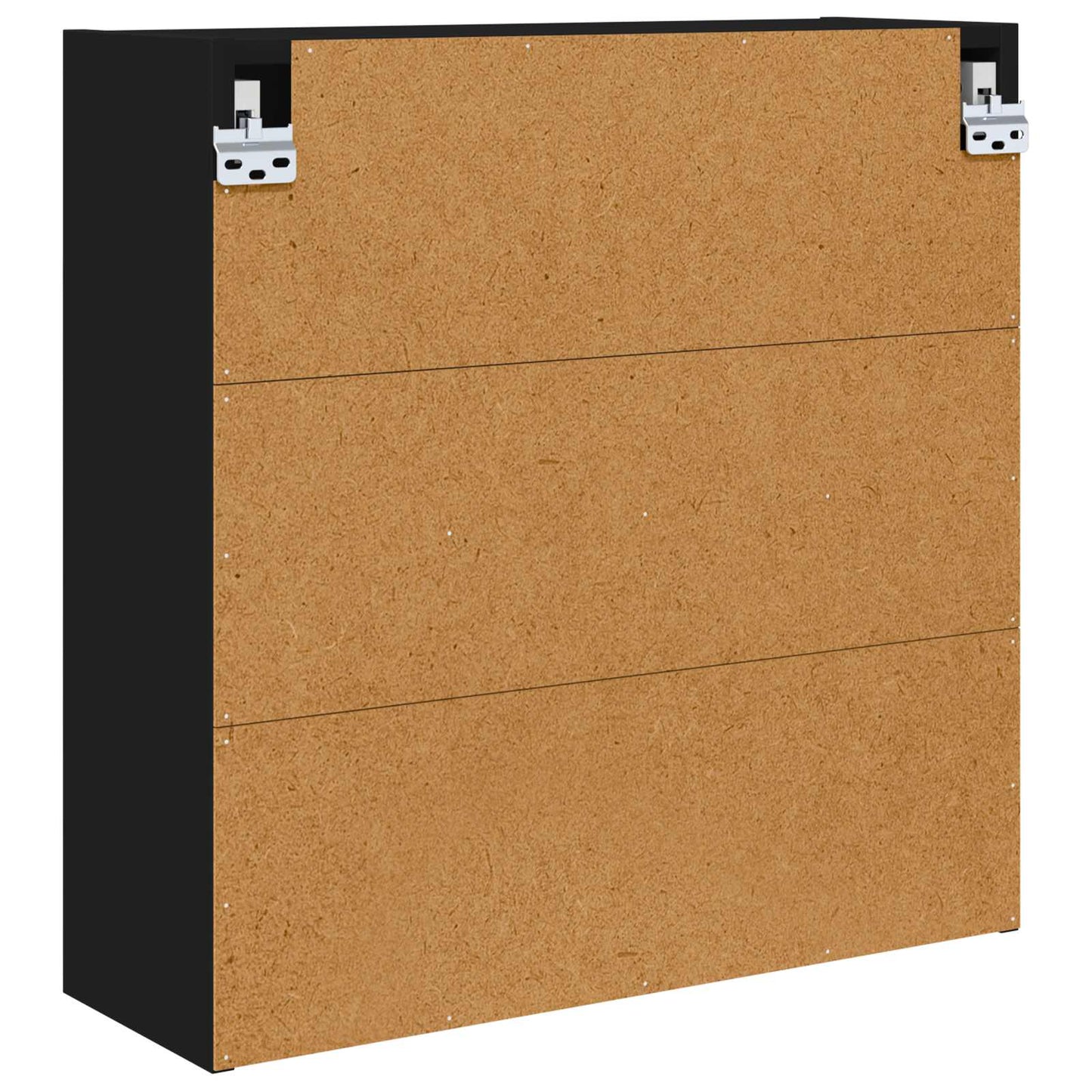 Koupelnová Zrcadlová Skříň Černá 60 X 20 X 60 Cm
