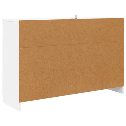 Servírovací Skříň Bílá 100 X 30 X 65,6 Kompozitní Dřevo