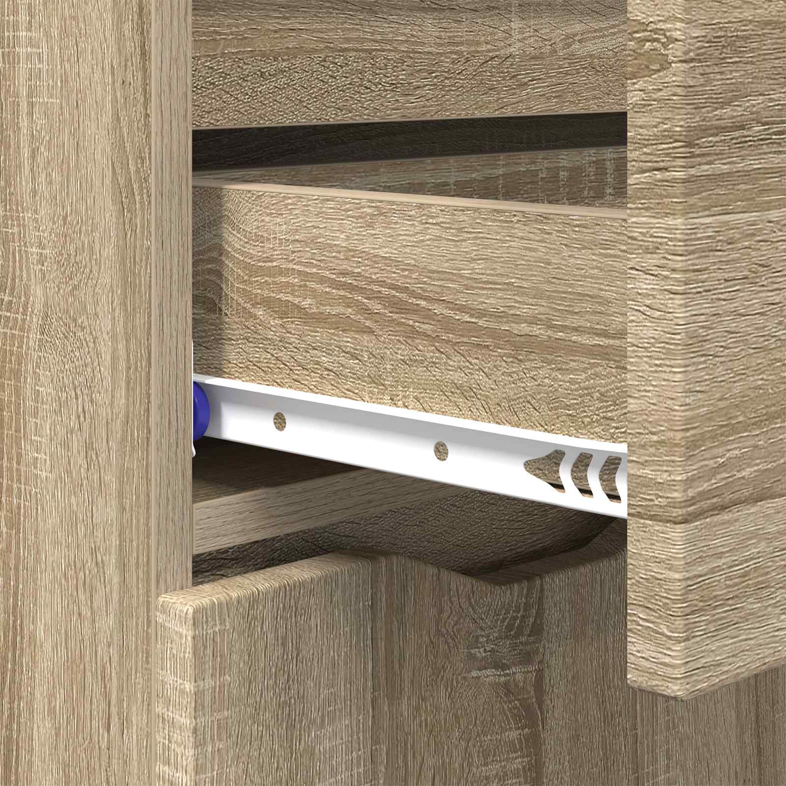 Servírovací Skříň Sonoma Dub 100 X 30 X 65,6 Kompozitní Dřevo
