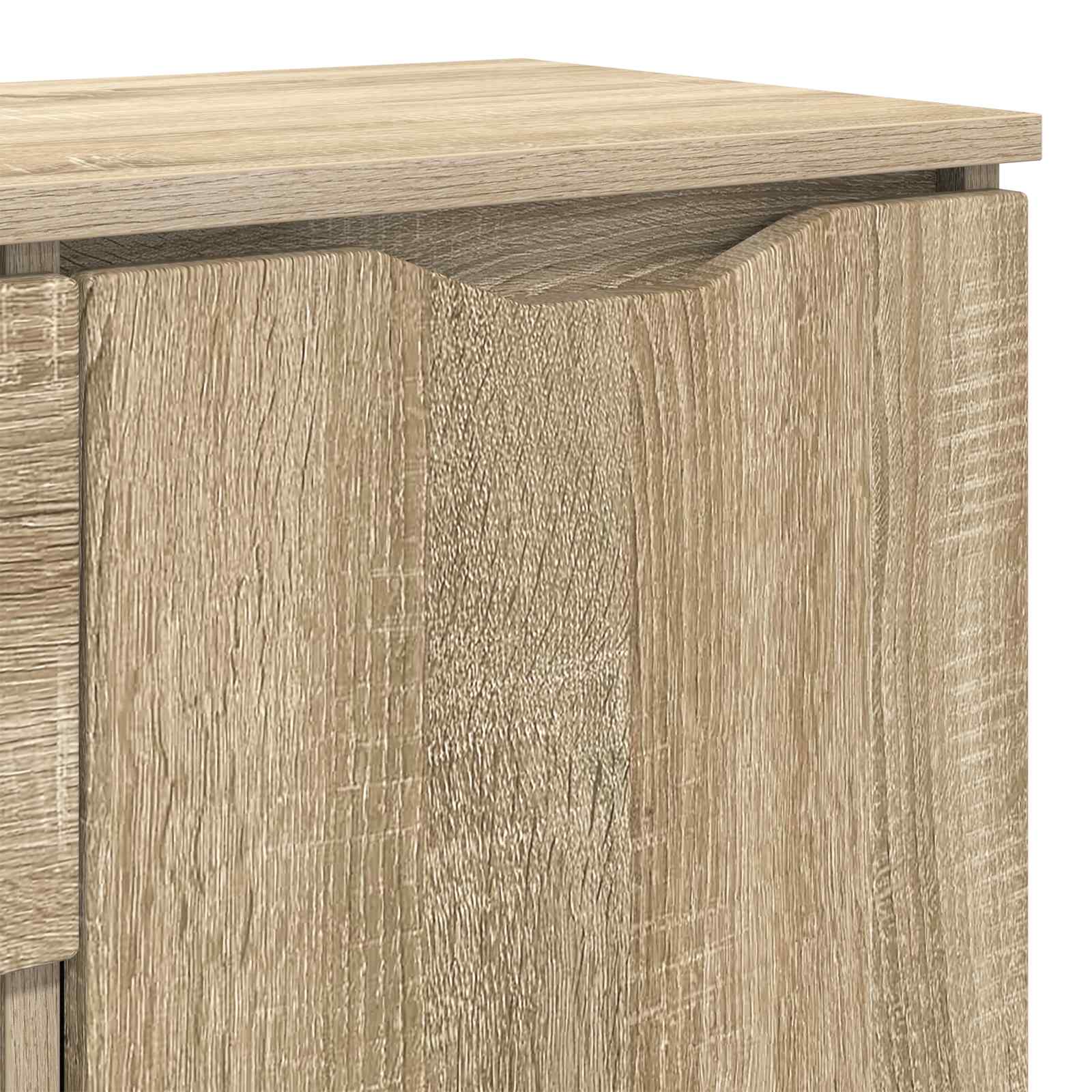 Servírovací Skříň Sonoma Dub 100 X 30 X 65,6 Kompozitní Dřevo